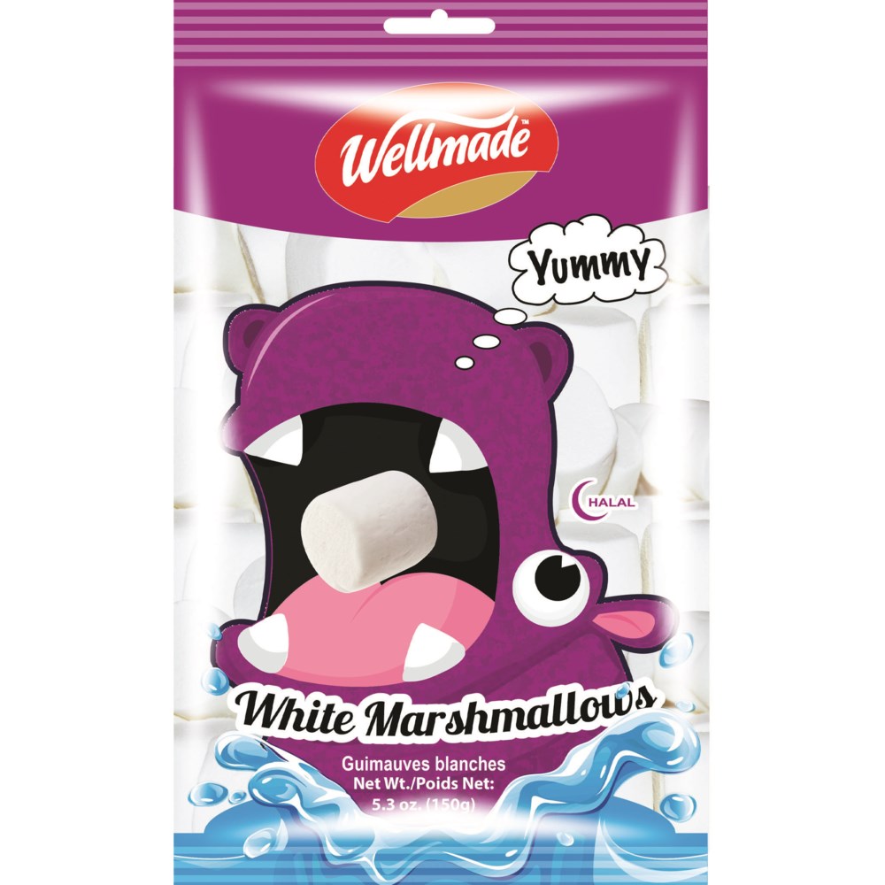 White "Wellmade" Marshmallows  5.3 oz x 36